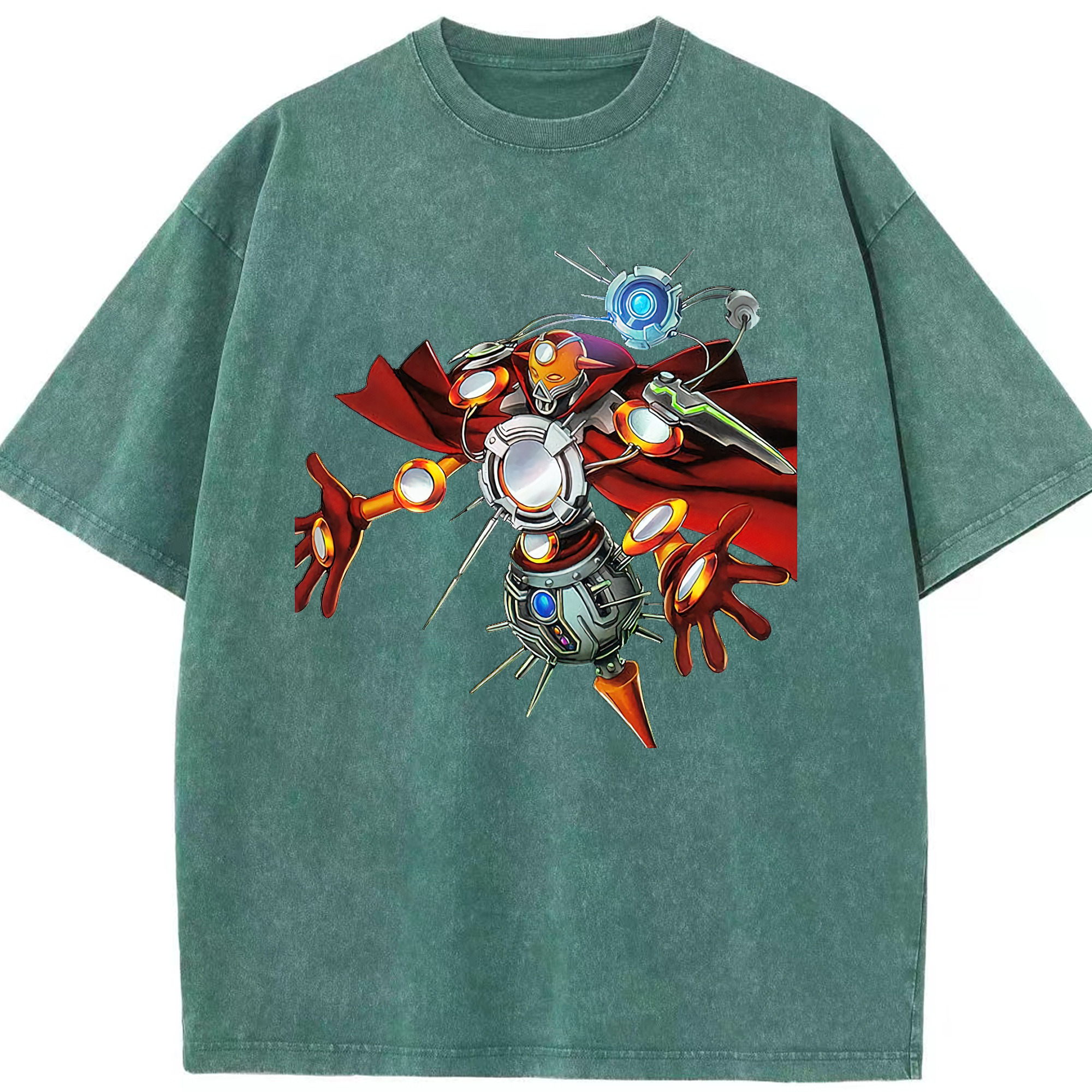 （画像用） 遊☆戯☆王 Yu-Gi-Oh! 綿100% ヴィンテージ風 半袖Tシャツ（フロントプリント）